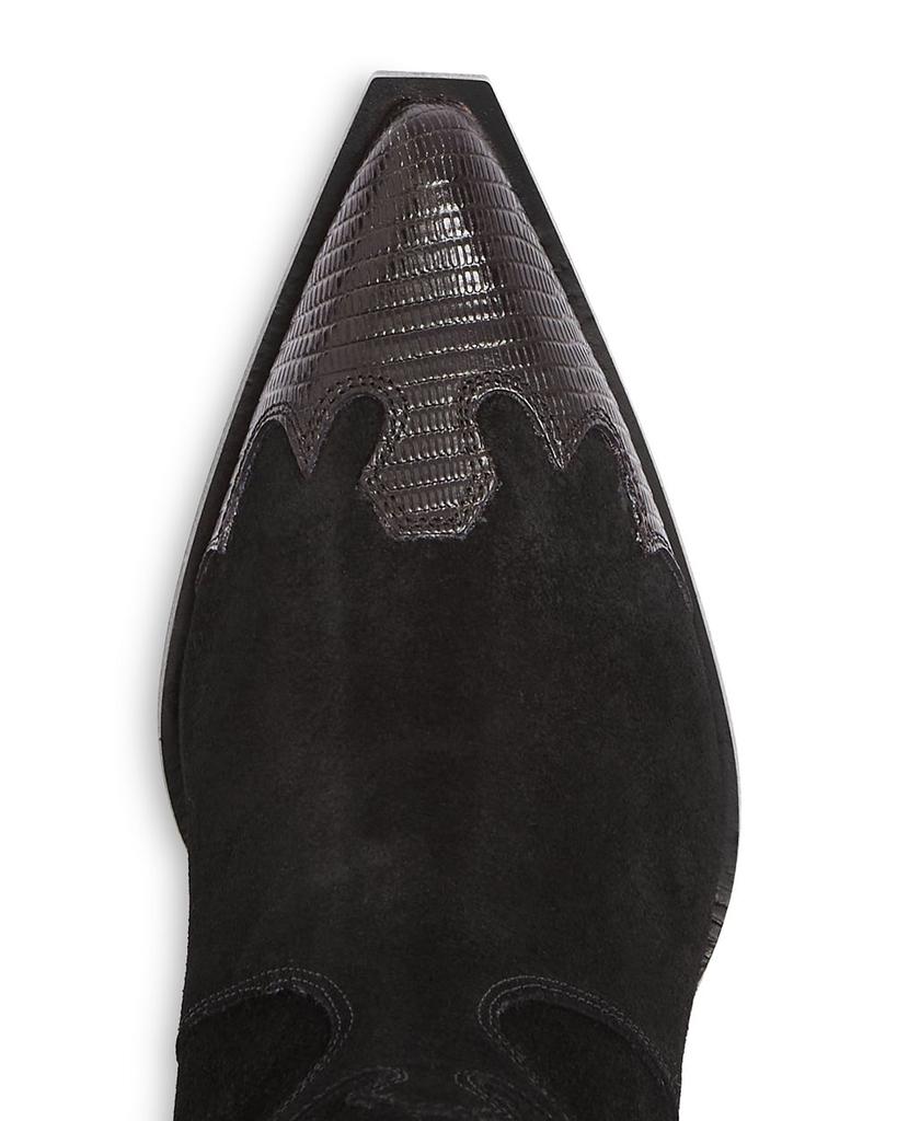 Women's Ariel Pointed Toe Western Boots商品第4张图片规格展示