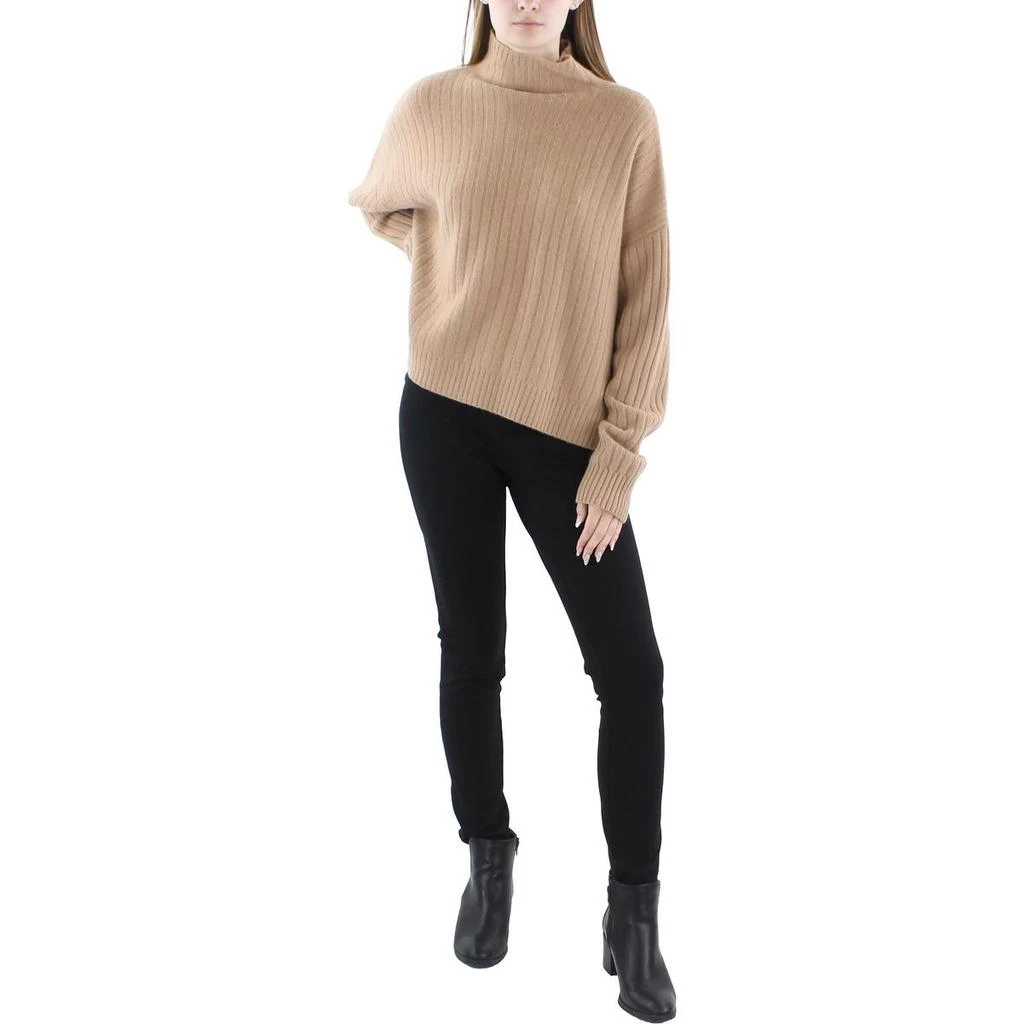 商品Ralph Lauren|Lauren Ralph Lauren Womens Ribbed Long Sleeve Mock Turtleneck Sweater,价格¥680,第1张图片详细描述