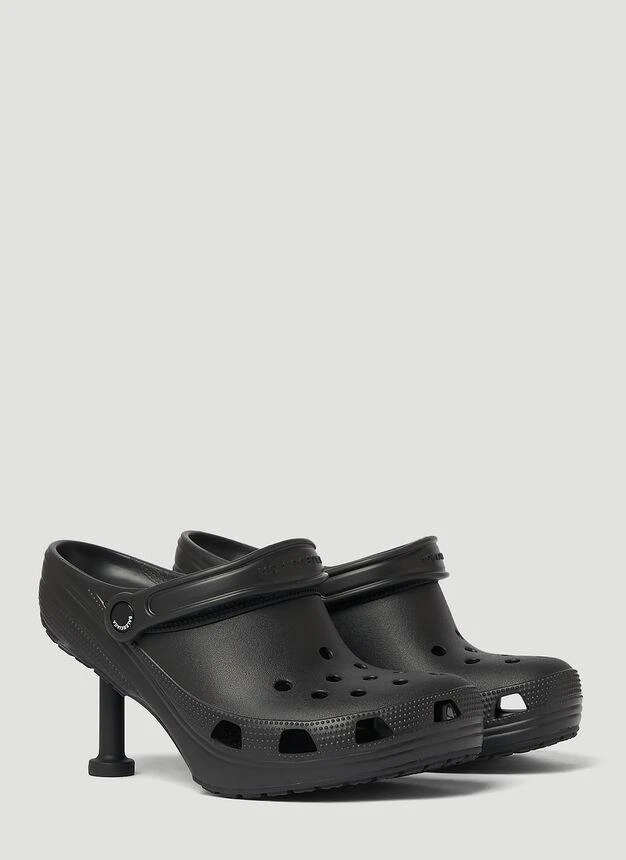 商品Balenciaga|x Crocs Madame High Heels in Black,价格¥3278,第2张图片详细描述