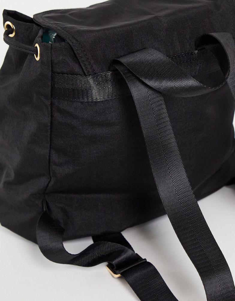 商品ASOS|ASOS DESIGN utility backpack in black,价格¥223,第4张图片详细描述