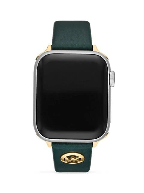 商品Michael Kors|Apple Watch® Leather Band,价格¥716,第3张图片详细描述