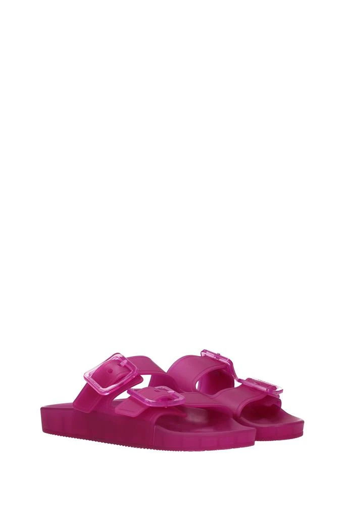 商品Balenciaga|Slippers and clogs mallorca Rubber Pink Fluo Pink,价格¥1732,第2张图片详细描述