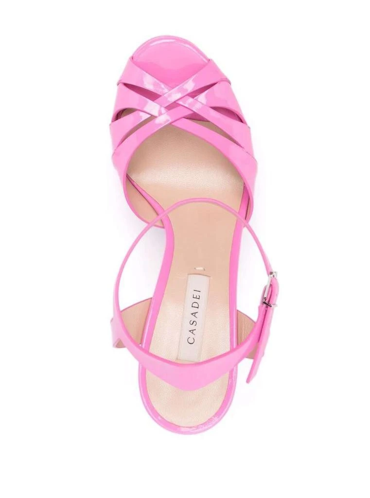 商品CASADEI|Ofelia Pink Leather Pumps,价格¥3262,第4张图片详细描述
