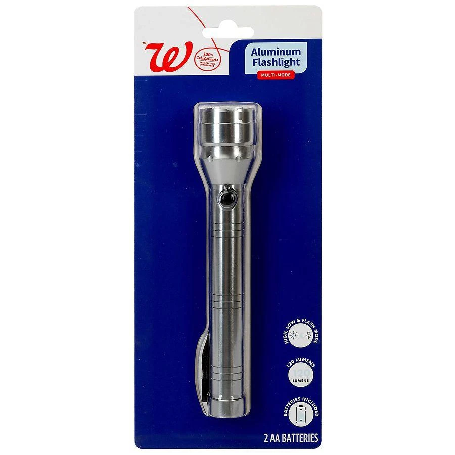 商品Walgreens|Multi-Mode Aluminum Flashlight,价格¥66,第1张图片