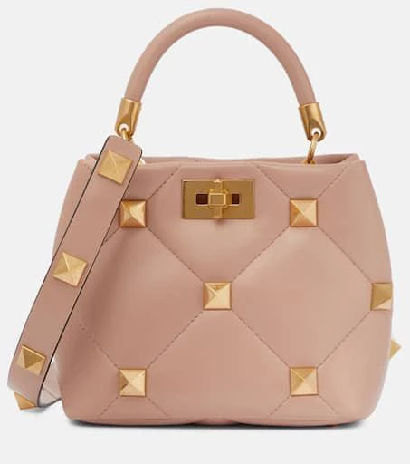 商品Valentino|Roman Stud Small leather tote bag,价格¥25418,第1张图片