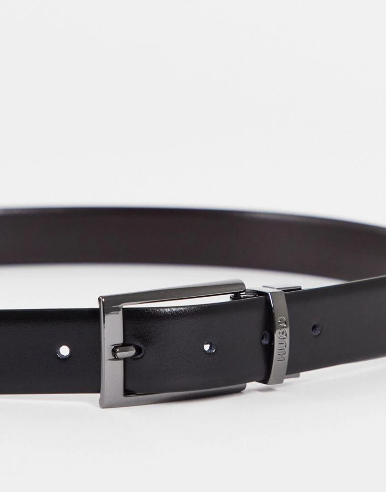 商品Hugo Boss|Hugo reversible belt in black,价格¥590,第4张图片详细描述