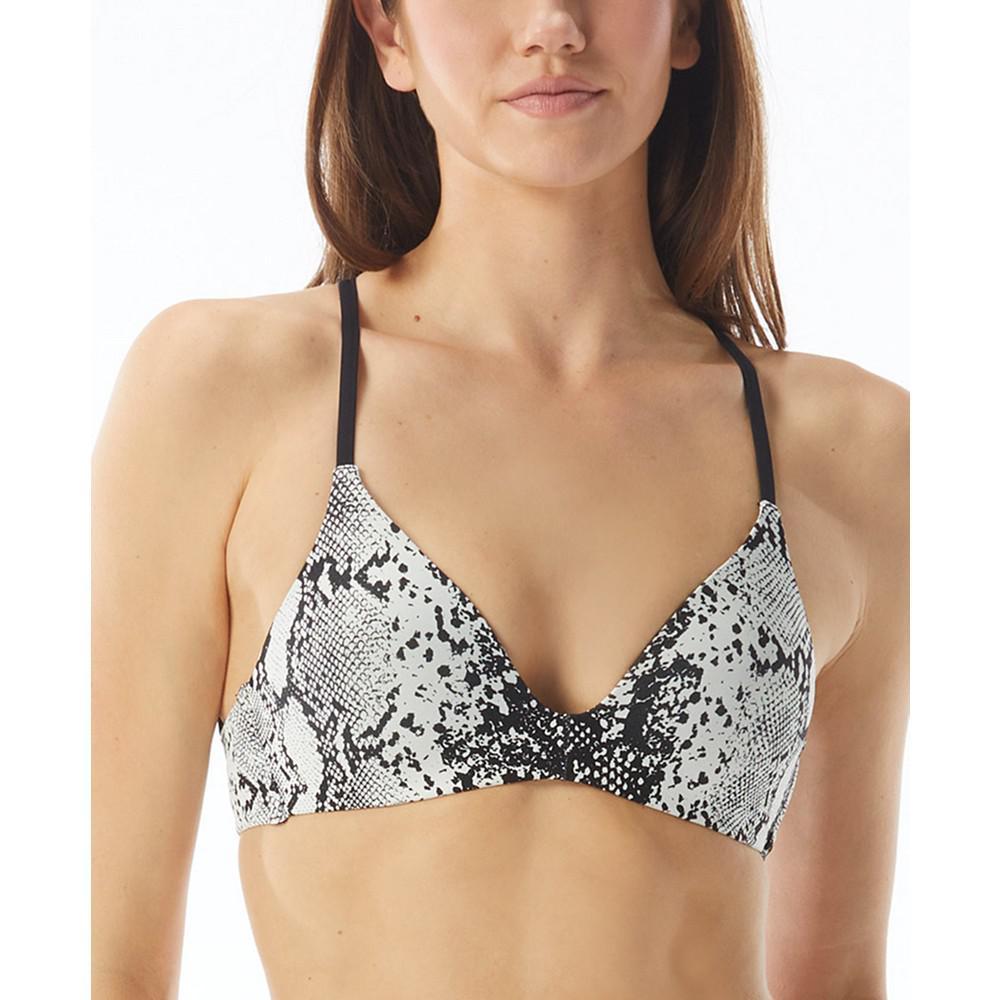 商品Vince Camuto|Women's Women's Printed Strappy-Back Bikini Top,价格¥364,第1张图片