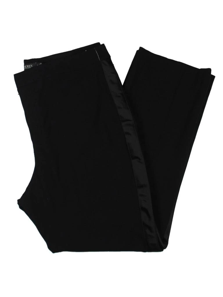 商品Ralph Lauren|Plus Womens Wool Side Stripe Straight Leg Pants,价格¥538,第1张图片