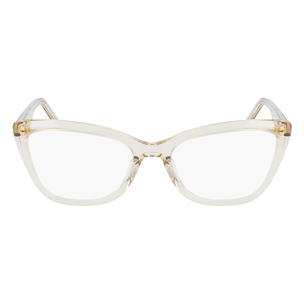 商品MCM|MCM Women's Eyeglasses - Champagne Cat Eye Zyl Frame Clear Demo Lens | MCM2708 237,价格¥432,第2张图片详细描述