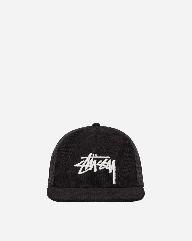 商品STUSSY|Corduroy Trucker Cap Black,价格¥270,第1张图片