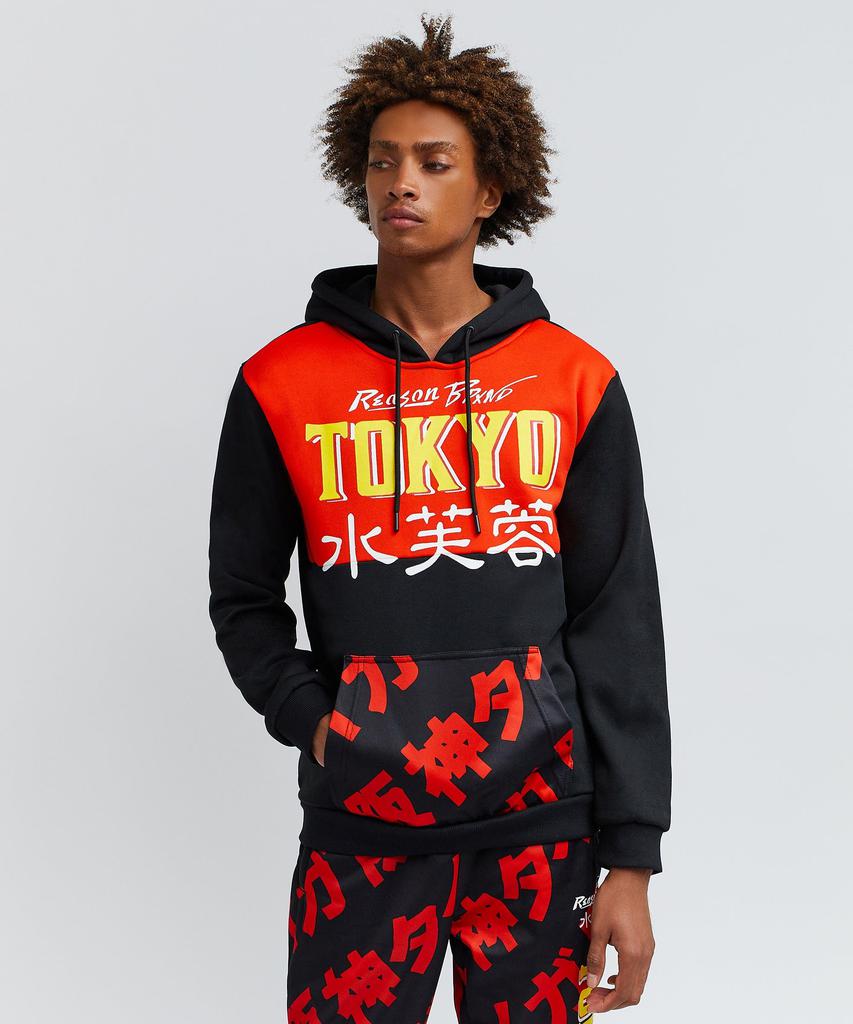 Kanji Tokyo Fleece Allover Print With Logo Set商品第10张图片规格展示