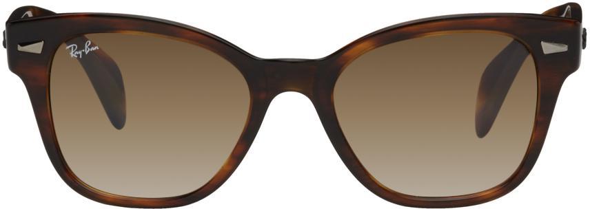 商品Ray-Ban|Tortoiseshell RB0880S Sunglasses,价格¥1361,第1张图片