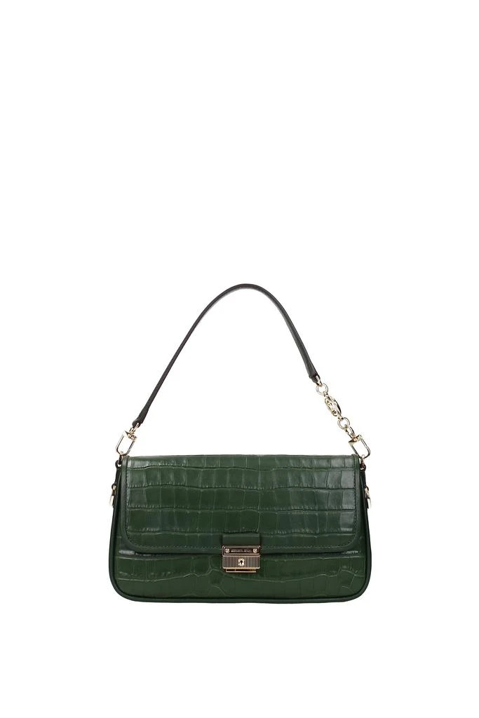 商品Michael Kors|Handbags bradshaw sm Leather Green Bottle Green,价格¥1079,第1张图片