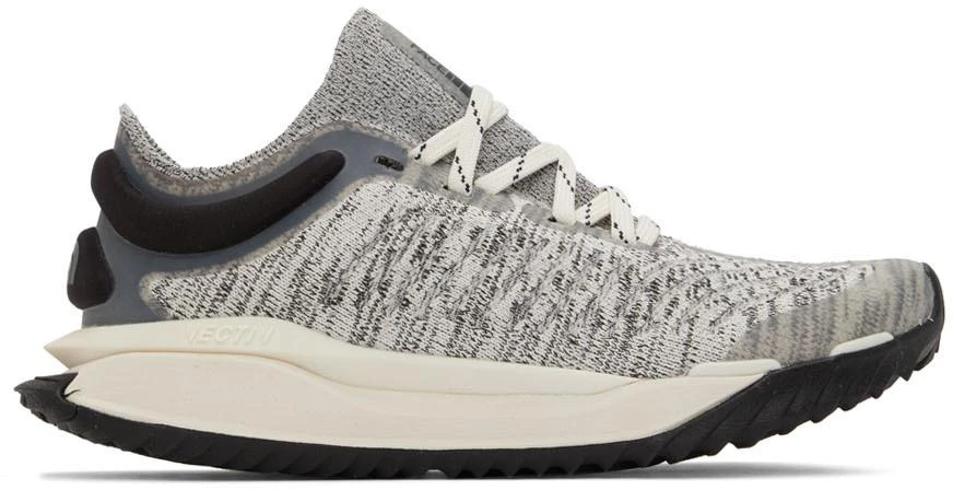 商品The North Face|Grey Vectiv Escape Sneakers,价格¥460,第1张图片