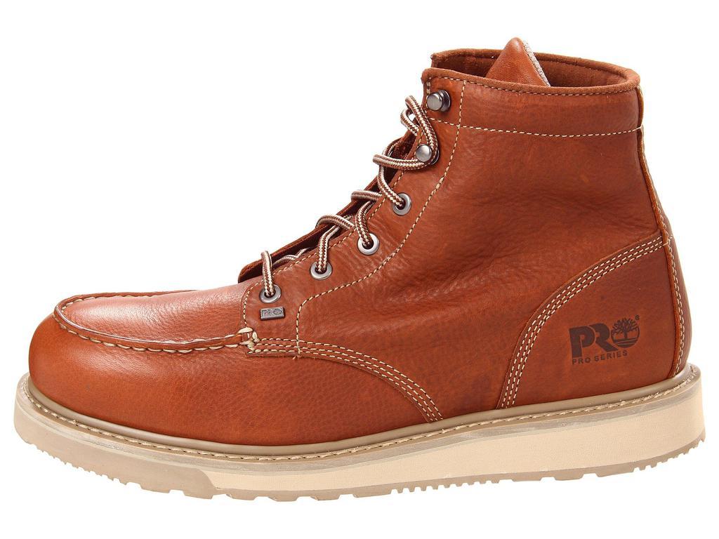 商品Timberland|Barstow Wedge Soft Toe 真皮靴,价格¥869,第6张图片详细描述