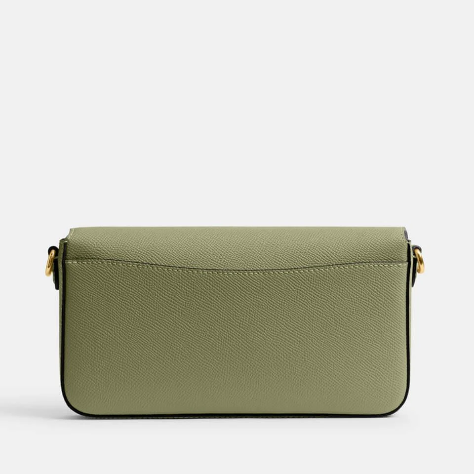 商品Coach|Coach Women's Crossgrain Leather Wyn Cross Body Bag - Moss,价格¥2269,第3张图片详细描述