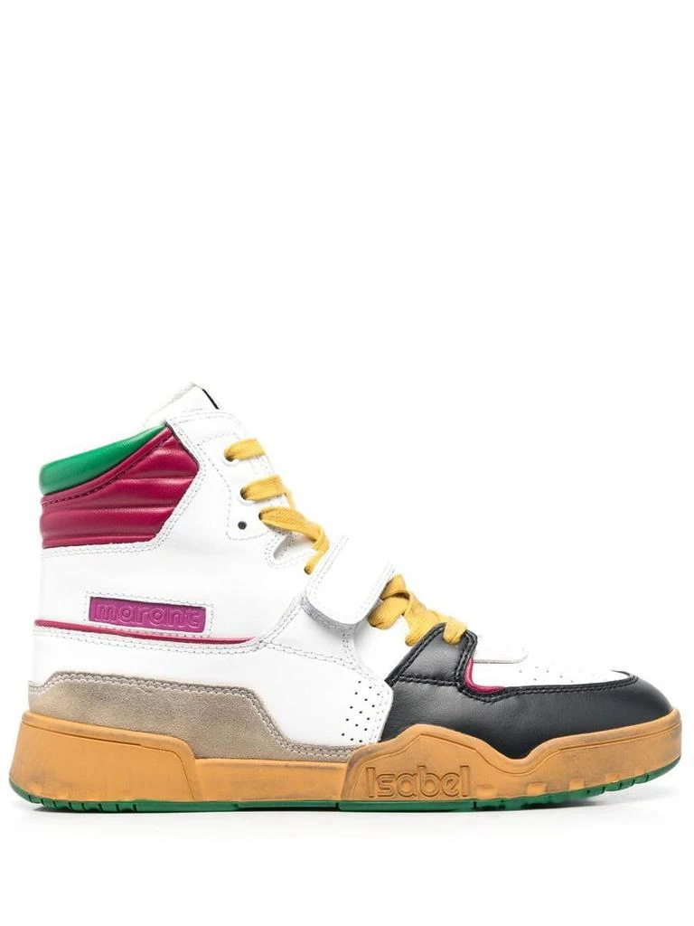 商品Isabel Marant|ISABEL MARANT ISABEL MARANT - Alsee high-top sneakers,价格¥2128,第1张图片