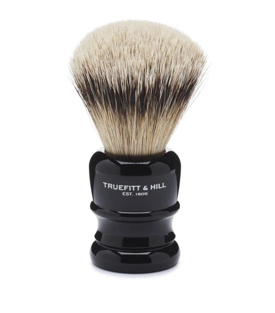 商品Truefitt & Hill|Ebony Wellington Shaving Brush,价格¥1003,第1张图片