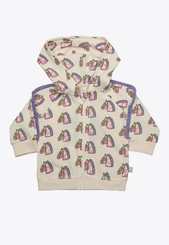 商品Stella McCartney|Baby Horses Print Cotton Sweatshirt,价格¥287,第1张图片