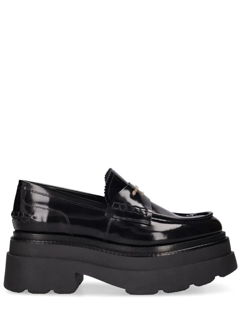 商品Alexander Wang|75mm Carter Patent Loafers,价格¥3488,第1张图片