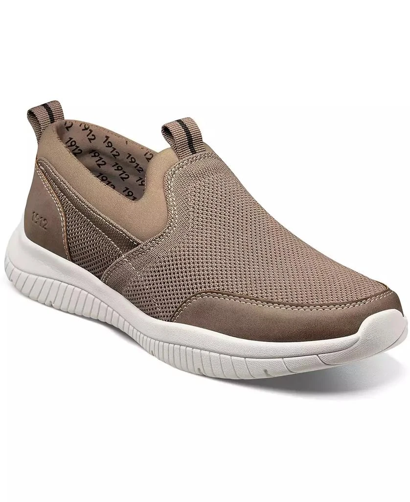 商品Nunn Bush|Men's Kore City Pass Knit Moc Toe Slip-On Shoes,价格¥593,第1张图片