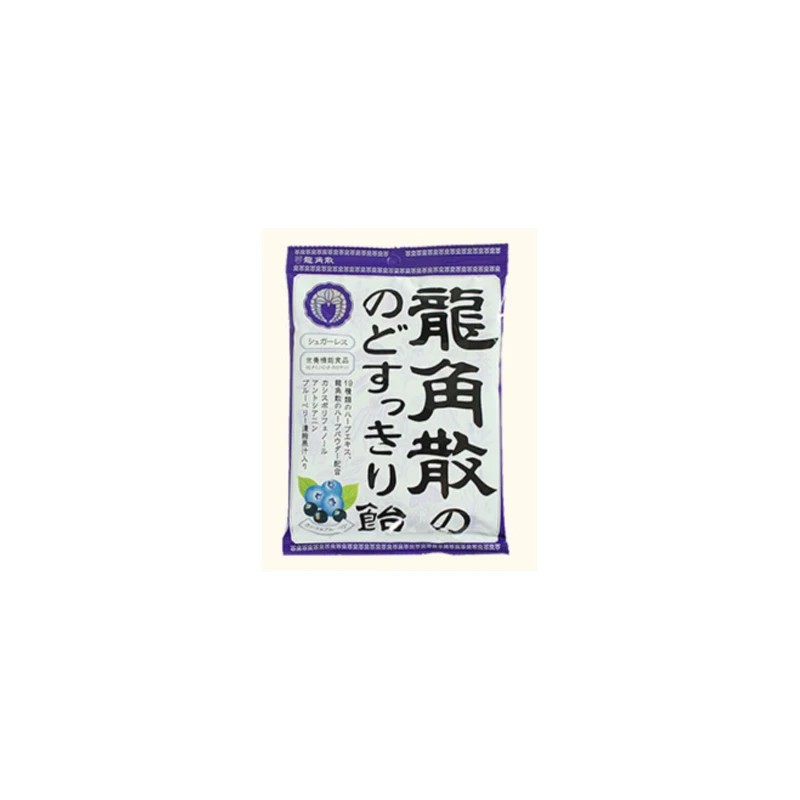 日本龙角散润喉糖清润护嗓糖果零食-蓝莓味80g 商品