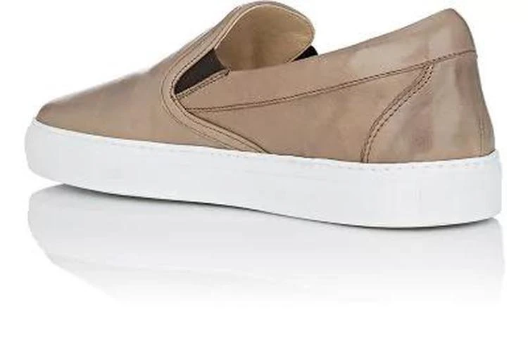 商品Barneys New York|Leather Slip-On Sneakers,价格¥961,第3张图片详细描述