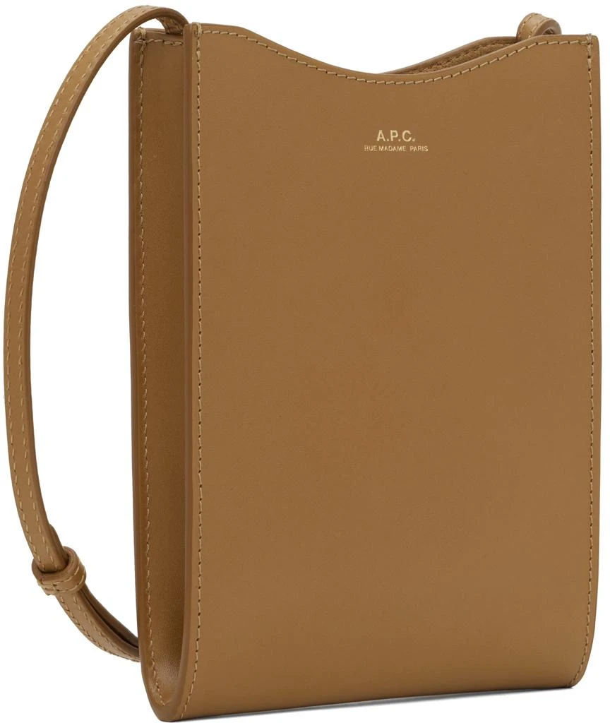 商品A.P.C.|黄褐色 Jamie 挂颈包,价格¥2484,第2张图片详细描述