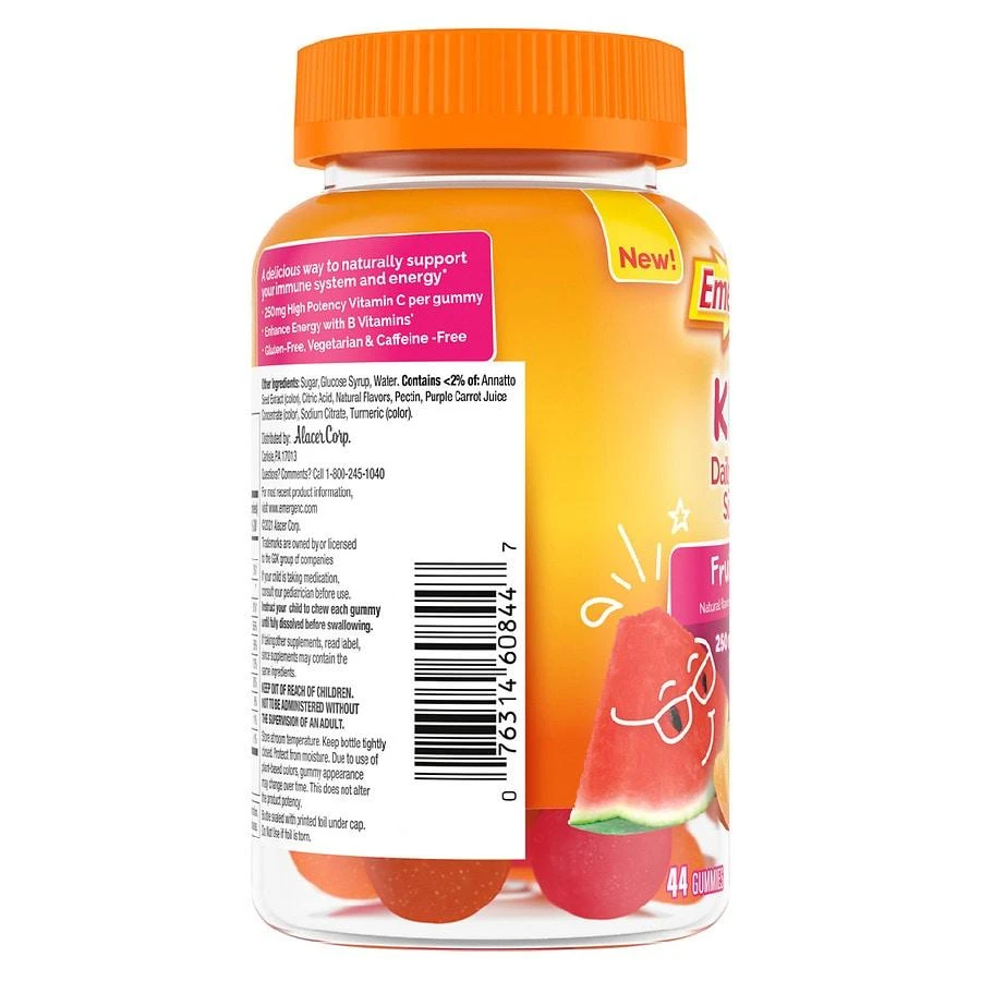 Kids Daily Immune Support Supplement Gummies Fruit Fiesta 商品