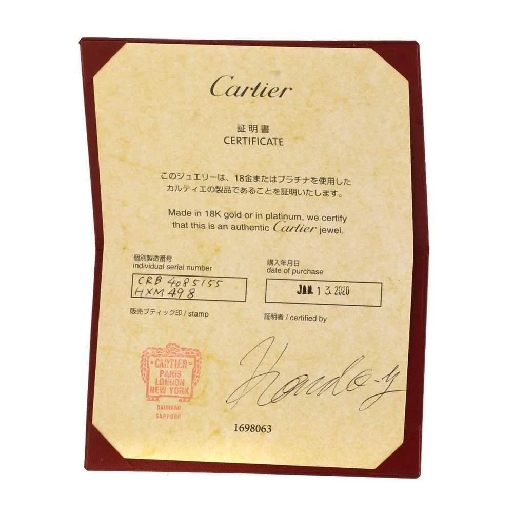 商品[二手商品] Cartier|Cartier Love 18K White Gold Ring EU 55,价格¥6991,第5张图片详细描述