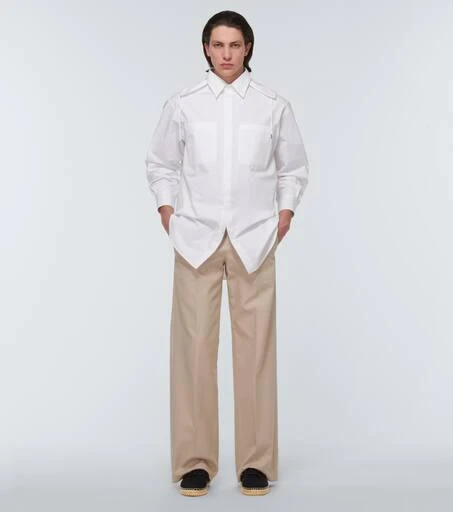 商品Valentino|Stud Sign帆布草编鞋,价格¥3313,第2张图片详细描述