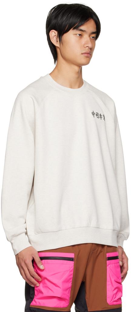 Gray Bonded Sweatshirt商品第2张图片规格展示