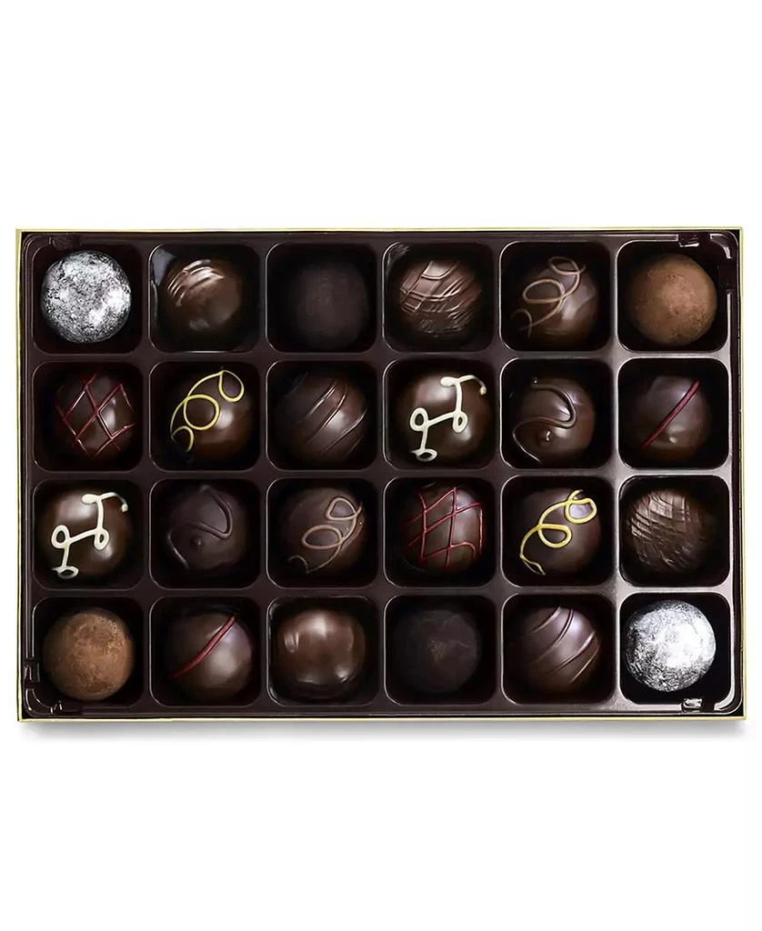 商品Godiva|Dark Truffles Gift Box, 24 Piece,价格¥510,第4张图片详细描述