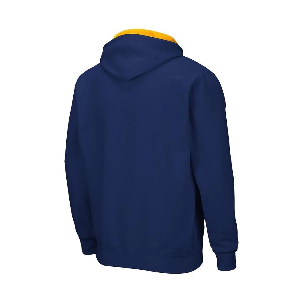 商品Colosseum|Men's Navy Cal Bears Arch and Logo 3.0 Full-Zip Hoodie,价格¥340,第2张图片详细描述