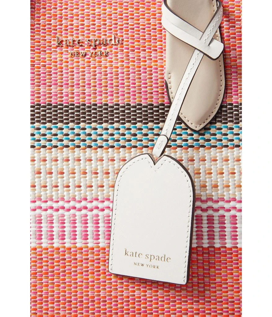 商品Kate Spade|Manhattan Woven Striped Fabric Large Tote,价格¥2093,第3张图片详细描述