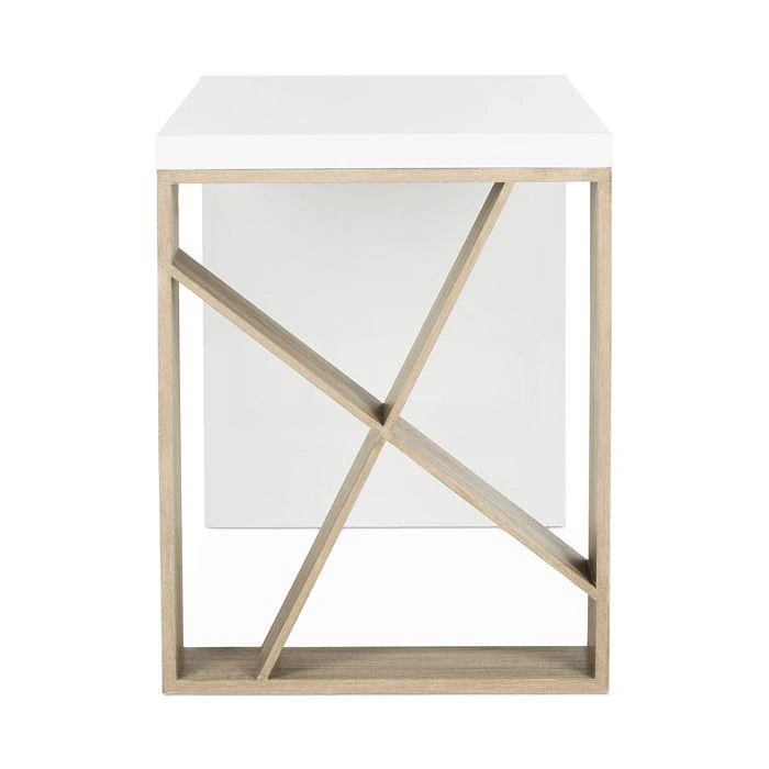 商品Safavieh|Carlene Modern Scandinavian Side Storage Desk,价格¥4769,第4张图片详细描述