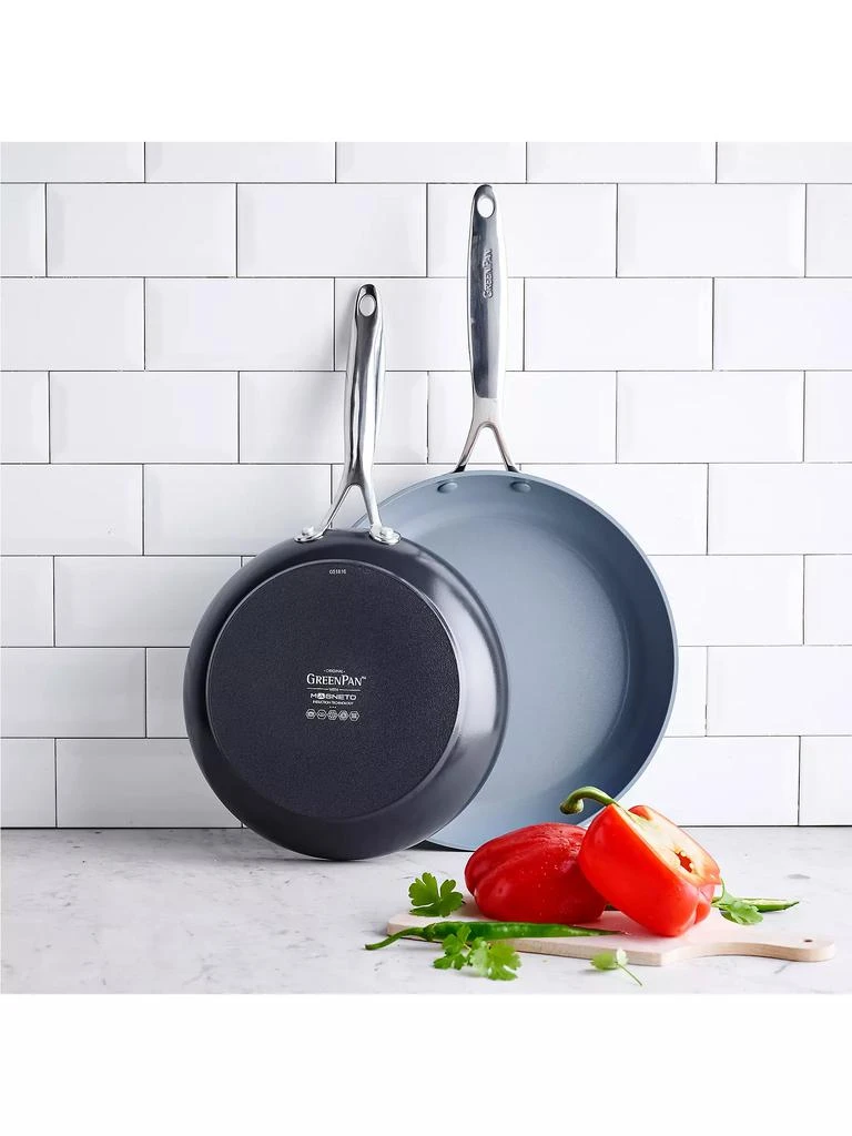 商品Greenpan|Valencia Pro Ceramic Non-Stick 2-Piece Fry Pan Set,价格¥825,第2张图片详细描述