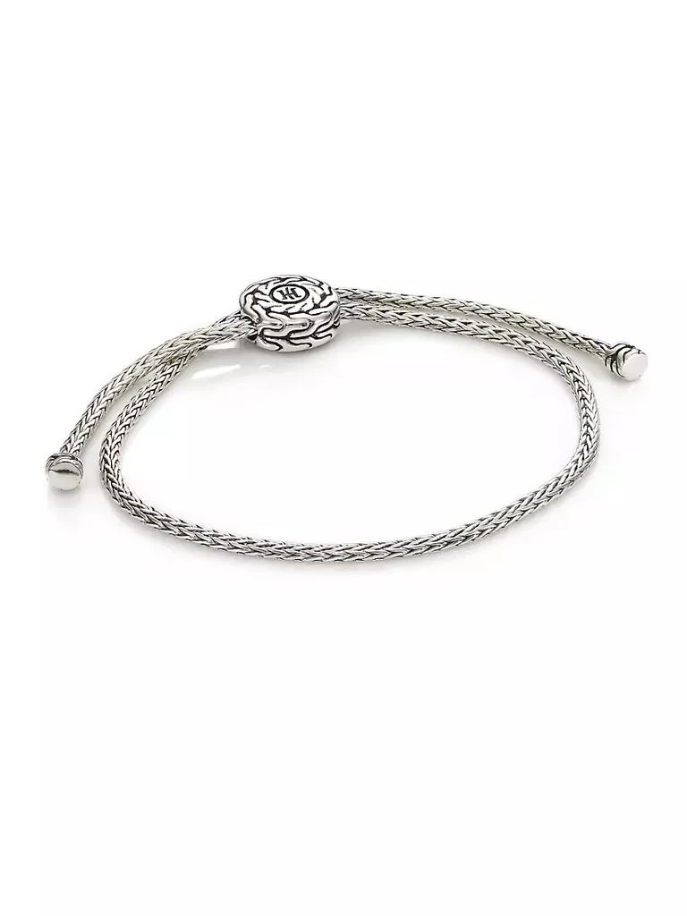 商品John Hardy|Classic Chain Sterling Silver Knot Slide Bracelet,价格¥3375,第1张图片