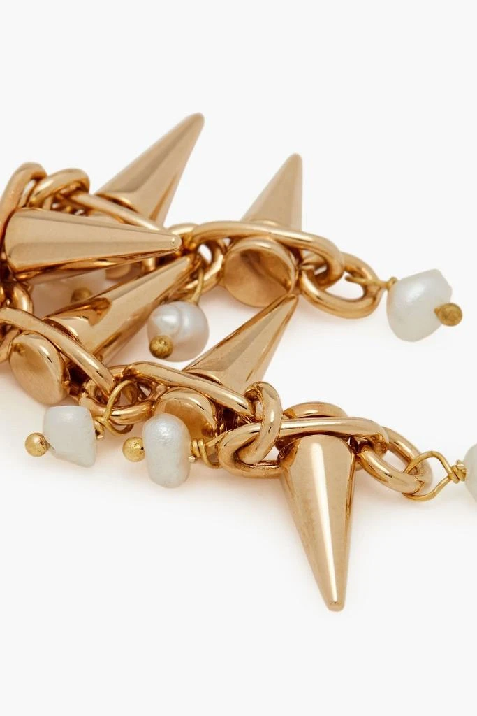 商品ROSANTICA|Gold-tone faux pearl earrings,价格¥915,第5张图片详细描述