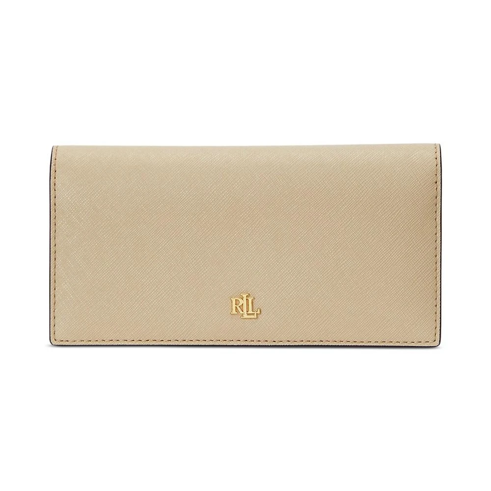 商品Ralph Lauren|Crosshatch Leather Slim Wallet,价格¥716,第1张图片