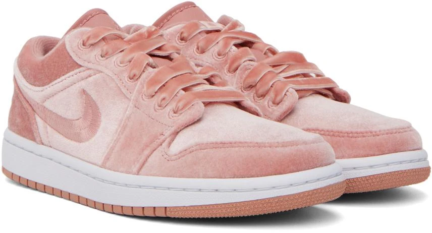 商品Jordan|Pink Air Jordan 1 Low Sneakers,价格¥947,第4张图片详细描述