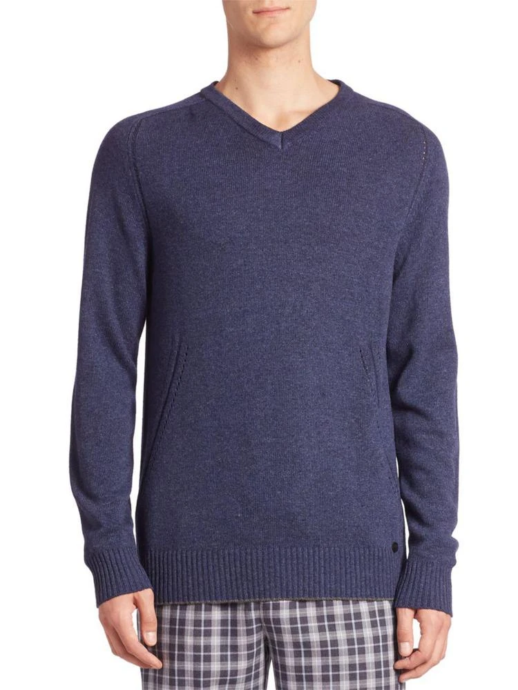 商品Hanro|Knits Tops Ribbed Cashmere Blend Sweater,价格¥1005,第1张图片