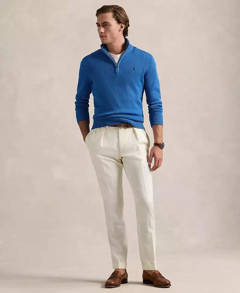 商品Ralph Lauren|Cotton Quarter-zip Sweater,价格¥451,第4张图片详细描述