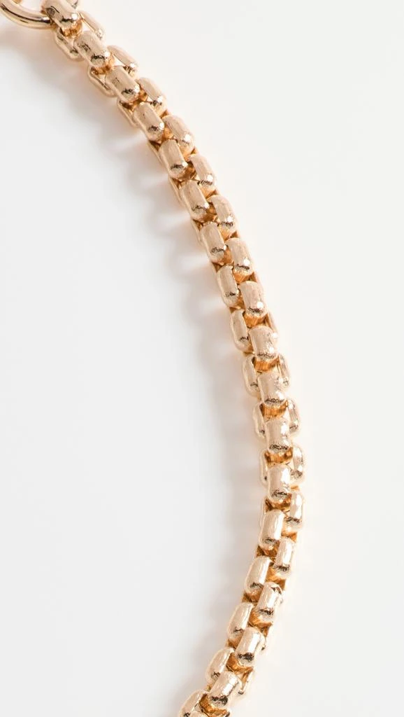 商品Zoe Chicco|14k Gold Small Box Chain Anklet,价格¥3754,第4张图片详细描述