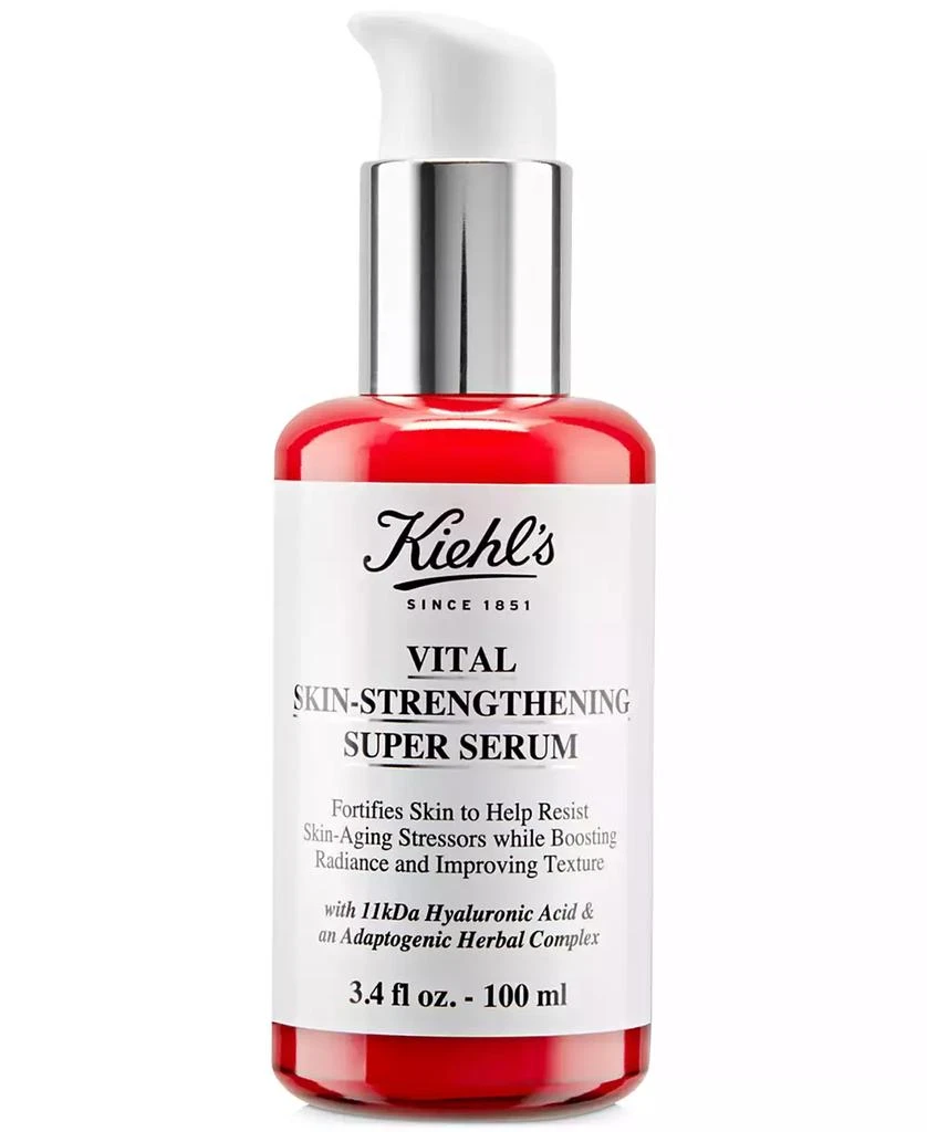 商品Kiehl's|Vital Skin-Strengthening Hyaluronic  Acid Super Serum, 3.4-oz.,价格¥1085,第1张图片