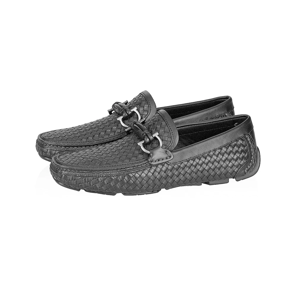 SALVATORE FERRAGAMO 黑色男士驾车鞋 0570446 商品