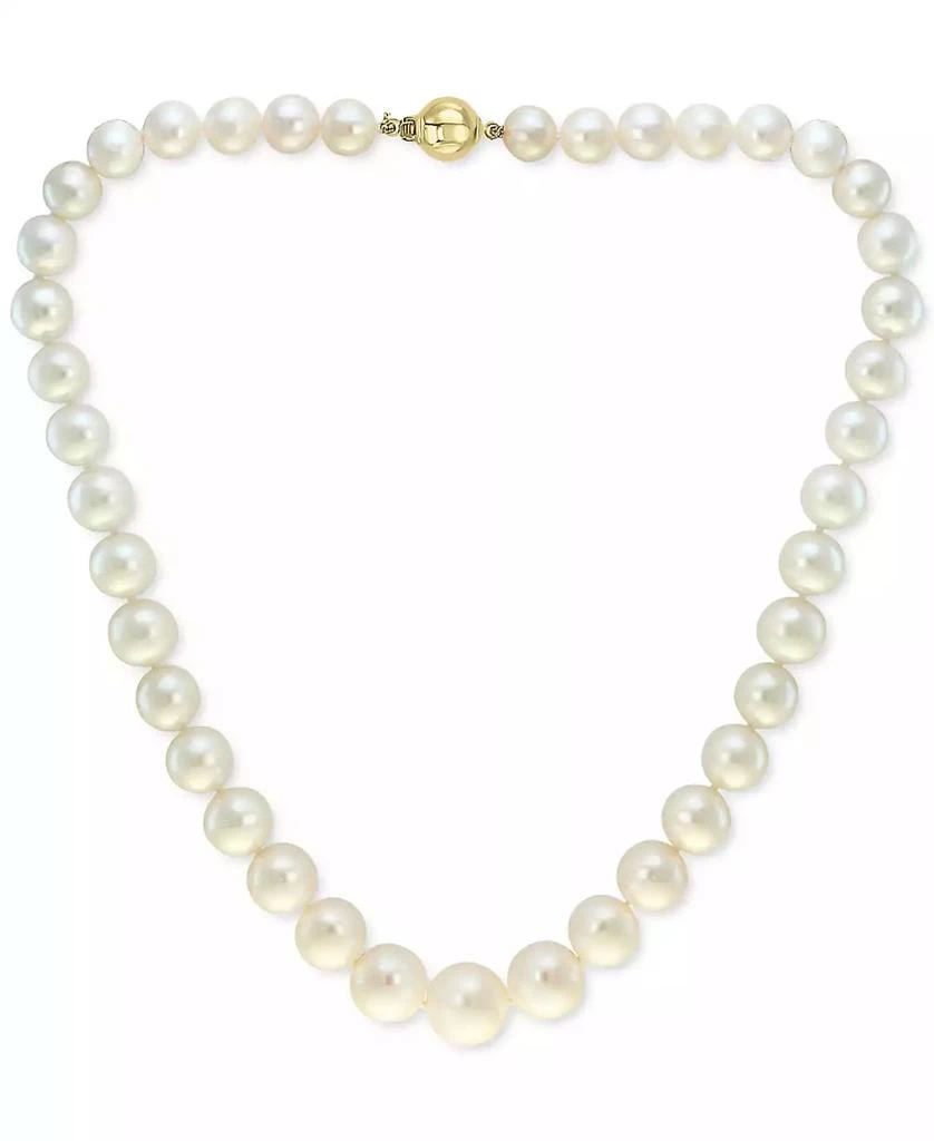 商品Effy|EFFY® 2-Pc. Set Cultured Freshwater Pearl (7-1/2-13mm) Strand Necklace & Matching Stud Earrings,价格¥5832,第3张图片详细描述