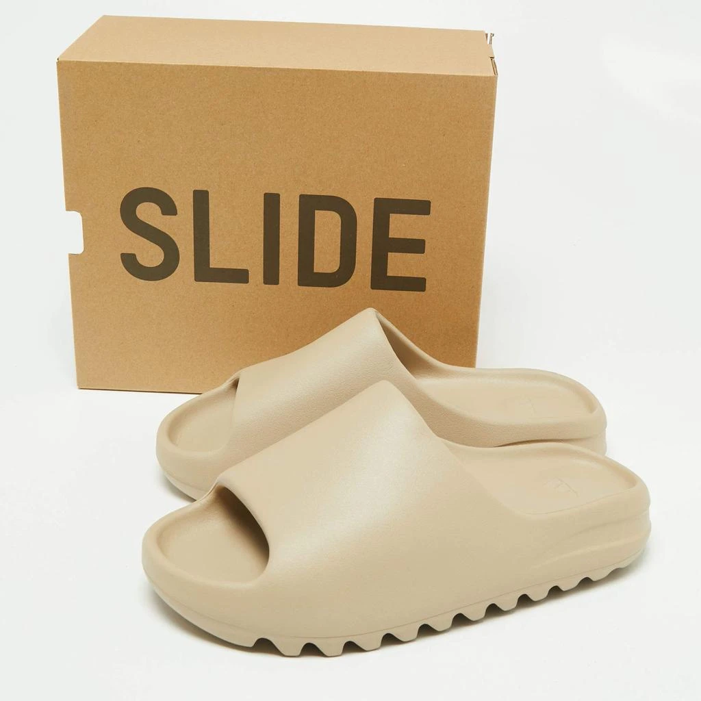 Yeezy x Adidas Beige Rubber Slide Pure Sandals Size 42 商品