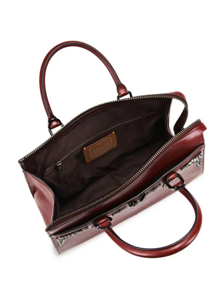 商品Coach|Coach x Selena Gomez Sutton 水晶装饰手提斜挎包,价格¥2503,第2张图片详细描述
