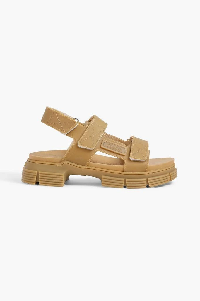 商品Ganni|Rubber sandals,价格¥761,第1张图片